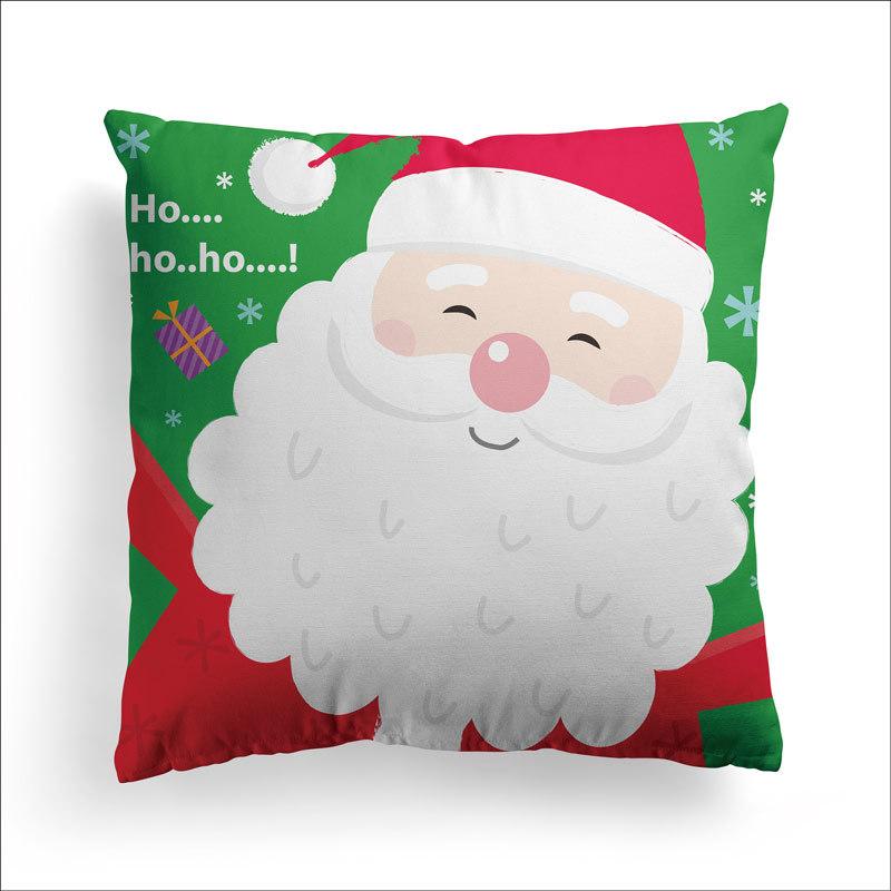 New Christmas Pillowcase Green Holiday Home Decoration Pillow Cushion Cover Pillow