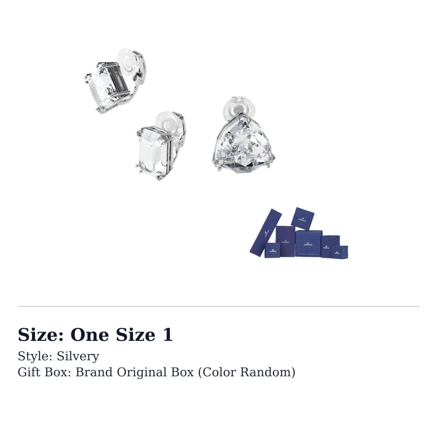 Swarovski Millenia Clip On Earrings Women's 5602413