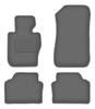 Velour Graphite Car Mats For: BMW 3 E91 xDrive Station Wagon, Touring (2004-2011)