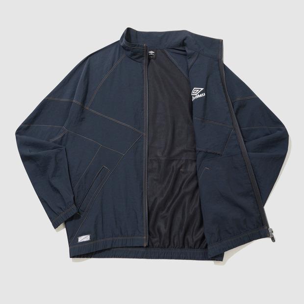 Umbro Crispy Taslan Long Sleeve Jacket Navy (Uq321Cjk91) (B Type)