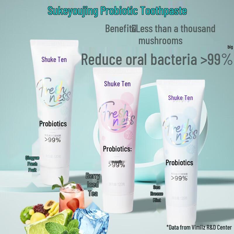 Saky Yujing Fresh Breath Toothpaste 360g Triple Pack