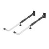 Wall Mount Rack 62‑102cm Adjustable 40KG Bearing Aluminum Alloy Holder Support Bracket for Toolbox