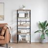 Bookshelf Artisan Oak 60 X 29.5 X 149 Cm Particleboard