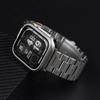 Stainless Steel Strap+case for Apple Watch 44mm 45mm 41mm 40mm Upgrade TPU Case Iwatch Series 9 8 7 6 SE 5 4 Metal Bracelet