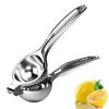 DFsucces Lemon Squeezer, Hand Juicer, Stainless Steel, Unbreakable and Washable, Suitable for Lemon, Orange, and Grapefruit Juice