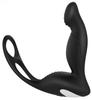 Plug with Cockring Langer P-Spot 10 X 3 Cm - FUKR - Vibrating Prostate Stimulators