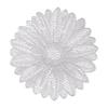 Sottopiatto Fiore di Loto Metallico Impermeabile Resistente al Calore Antiscivolo Per Tavolo da Pranzo Decorazione Matrimonio Festa