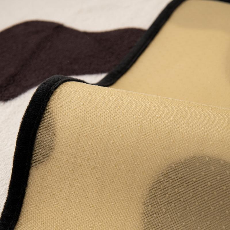 Milk Fiber Sofa Cushion Autumn and Winter Thickening Plush Leather Sofa Cover Winter Warm Backrest Cover Towel
