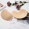 Mango Seamless Silicone Push-Up Strapless Bra with Front Buckle and Nipple Covers