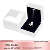 Diamond-Faceted Light-Up Jewelry Box for Rings, Bracelets, and Necklaces
