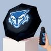 Warrington Wolves Printed 5?Fold Mini Umbrella 8?Rib Windproof Compact Umbrella For Women Pocket Carry