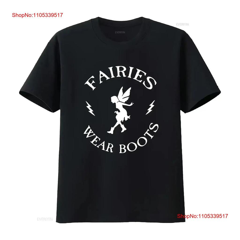 Fairies Wear Boots T Shirt Vintage Designer Clothes Homme Casual Stylish Soft Versatile Vintage Streetwear