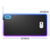Glorious Mouse Pad 2 GLED XXL Black RGB Lighting Cloth Gaming Mouse Pad X MS0774 (915 460mm) GLO-MP2-GLED-XXL-B
