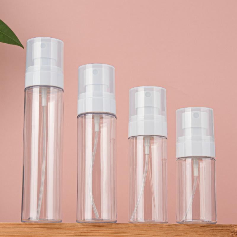 Pet Transparent Plastic Body Mist Spray Cans 45Ml 60Ml 80Ml 100Ml 5Ml Plastic Mini Perfume Spray Bottle 0.3mm&45ml чистый