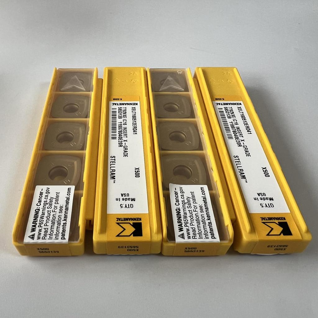 KENNAMETEL / XELT160512ERD41 X500 / Carbide CNC Blade 10 Pcs