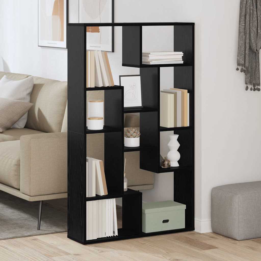 8 Tier Bookshelf 72 x 20 x 120.5 cm Engineered Wood