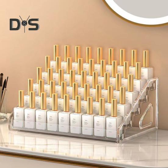 Neglelakk Organizer Akryl Display Rack Gjennomsiktig design Multipurpose Solbriller Organizer Holder for eteriske oljer