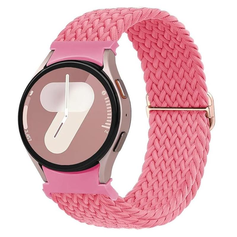Band For Samsung Galaxy Watch 7 FE 5 Pro 4 6 Classic 44mm 40mm No Gaps Braided Wrist Sport Bracelet Correa Galaxy Watch 7 Straps