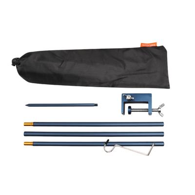 Lulubelle Aluminum Lantern Stand, Lightweight, Camping, Assembled, Storage Bag Included, Dual-Use