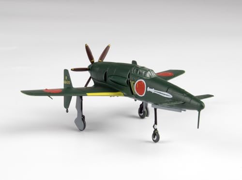 PLATZ 1/144 WWII Japanese J7W Shinden Ken Unit Fighter (Combat Specification) Set of 2 Plastic Model Kits PF-82