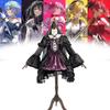 Puella Magi Madoka Magica Akemi Homura Cosplay Kostüm Mit Polyesterstoff Für Anime-Fans
