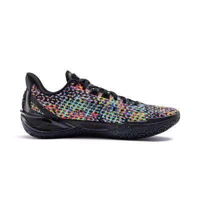 Li Ning Blade 6 V2 Alacsony szárú Mindenkörű Teljesítményű Kosárlabda Cipő Uniszex Fekete ABAV087-34