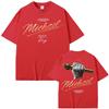 XO The Weeknd Graphic Pure Cotton T-Shirt, 2026 Summer Crew Neck Unisex Y2K Hip Hop Short Sleeve Music T-shirt