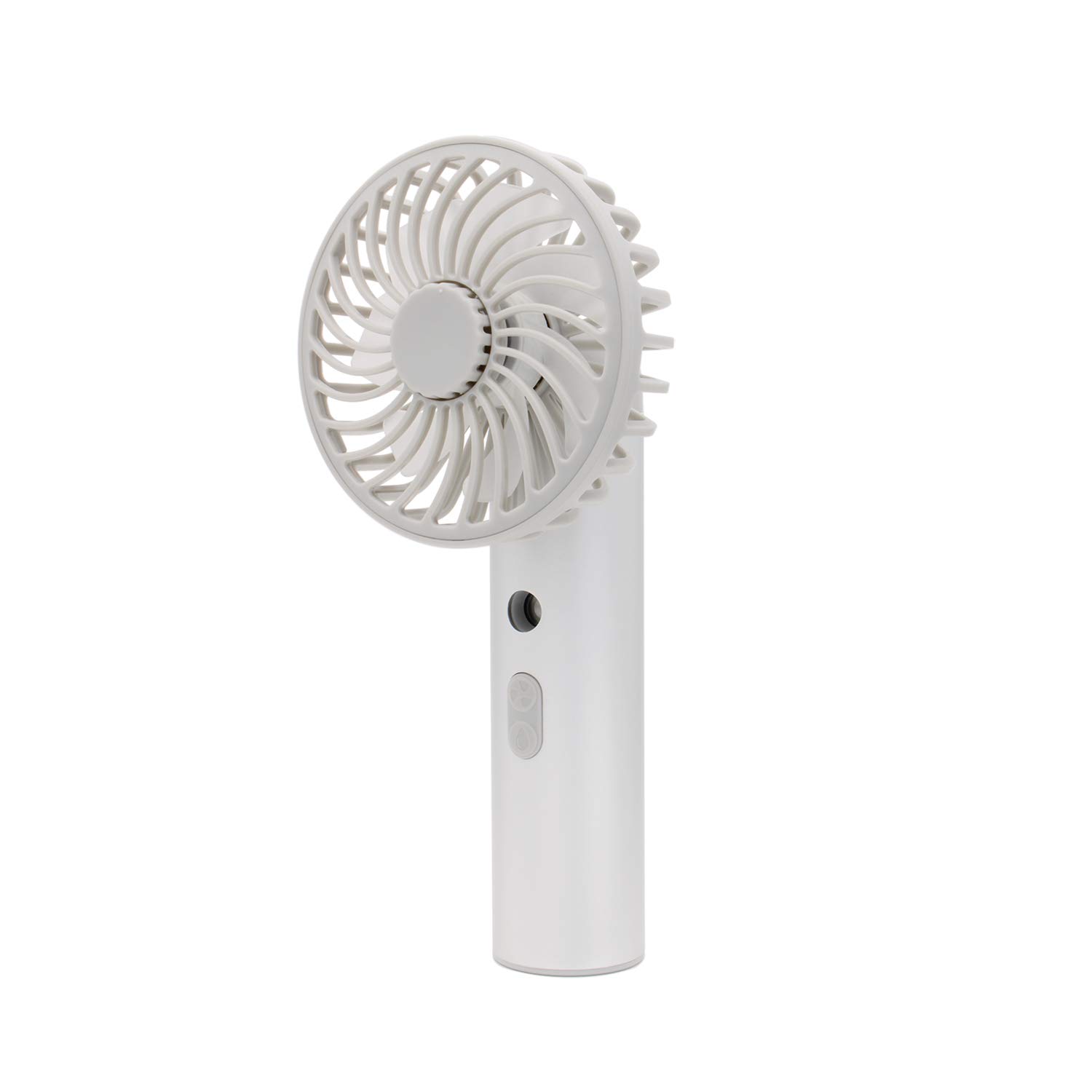 

Fujimoto Dengyo Mist Fan Aroma совместимый портативный вентилятор с функцией тумана серебристый маленький OFH-03SV серебряный