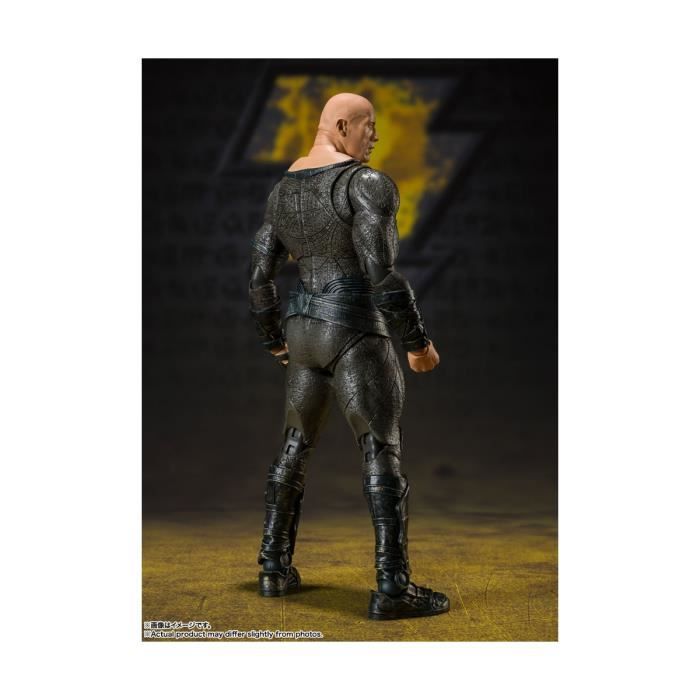 Figurine S.H. Figuarts Black Adam 16 cm - Bandai Tamashii Nations - Modèle Black Adam - Mixte - 15 ans et plus