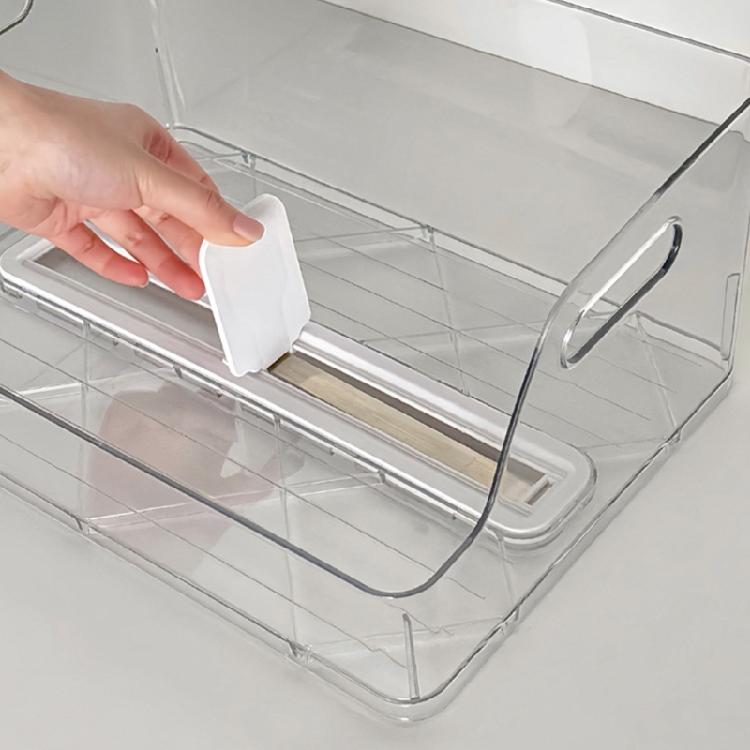 Space Saving Desktop Book Organiser Clear Acrylic Bookend Heavy Duty Book Support for Magazines Document Notebook Album