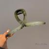 Exquisite Acrylic Claw Clip for Thick Hair - Large High-End Shark Hairpin