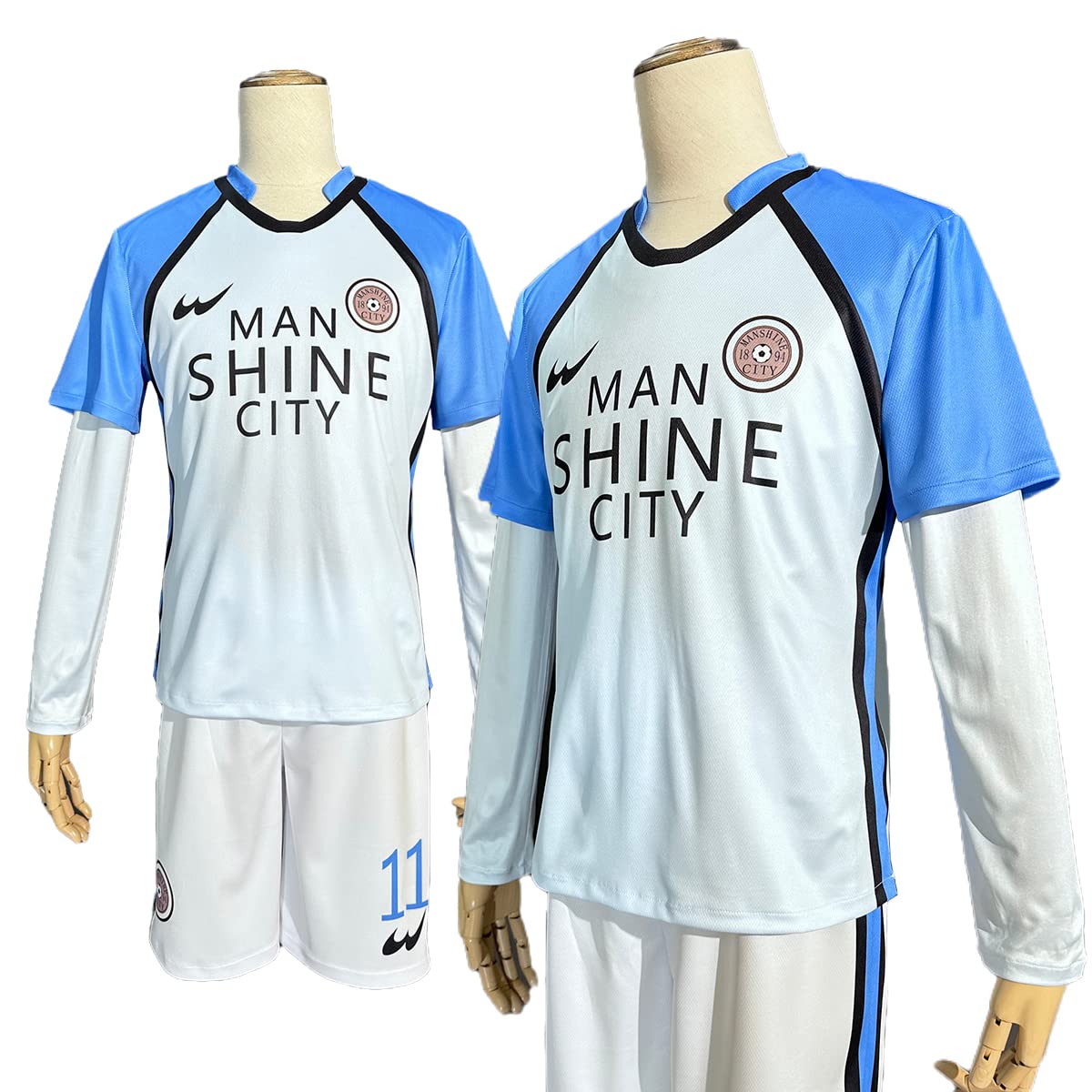 

HOLOUN Blue Lock MAN SHINE CITY Nagi Seishiro Sportswear Cosplay Perfect for and Size L & #11 Costume, Events, Anime, Halloween, Holidays,