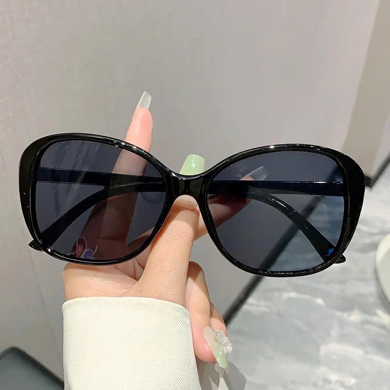Fashion Vintage Luxury Designer Butterfly Sunglasses Women for Men Sun Glasses Punk Popular Big Frame Olive Green Shades