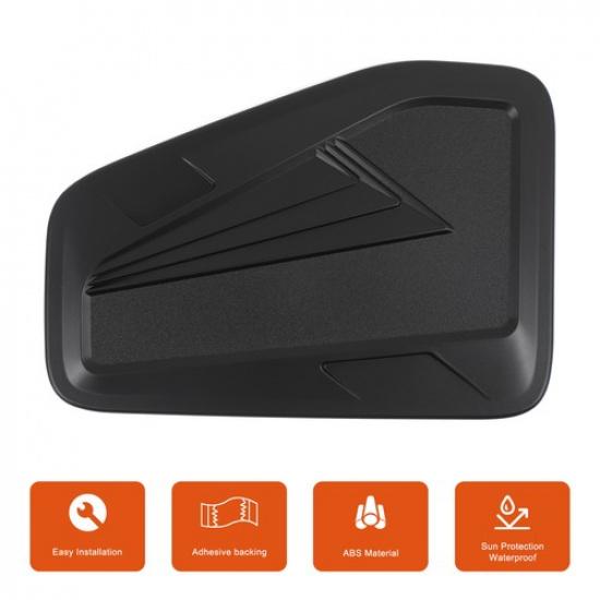 ABS Matte Black Car Fuel Lid Gas Tank Cover Trim For Mazda BT50 +