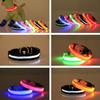Pet Collar For Lighted Up Nylon Solid LED Dog Collar Glow Necklace