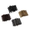 100Pcs Hochzeit Haar Clips Haarspange Haarnadeln Schwarz Seite Draht Ordner Styling Werkzeuge
