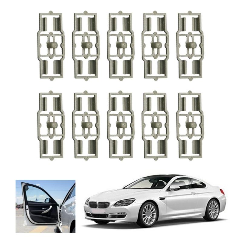 Weatherstrips Clips Suitable For R46 Door Seal Clip Front Rear 51717006757 Engine Hood Mounting Plastic Fastening Gasket