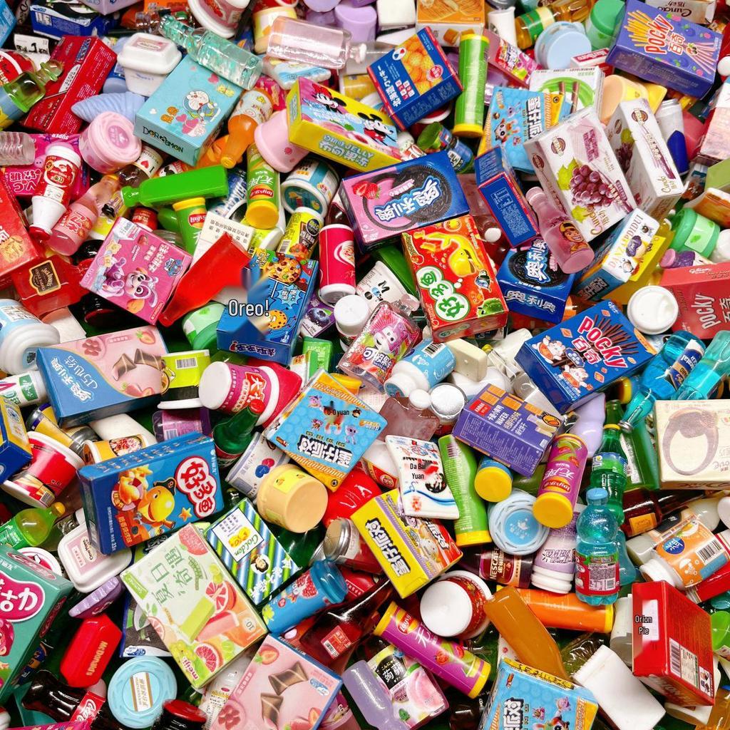 Miniature Potato Chips Model for Dollhouse Play