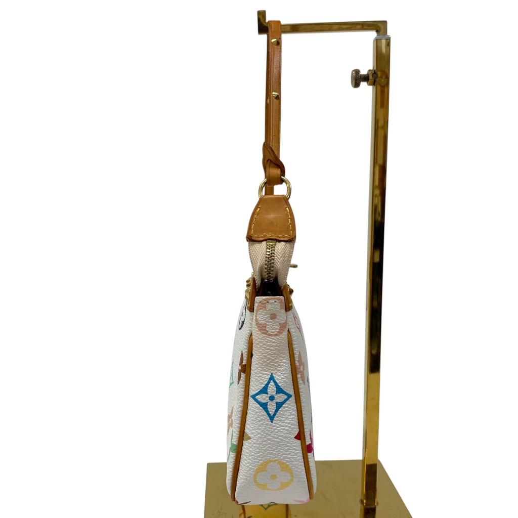 Gebrauchte Louis Vuitton Monogram Pochette Accessoires M92649 Multicolor Authentisch 1000