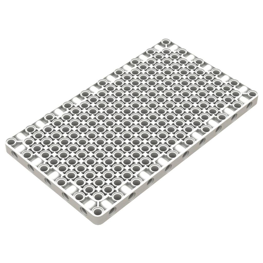 11x19 Hole Arm Technology Base Plate Compatible with LEGO 39369 for Science Education MOC Accessories