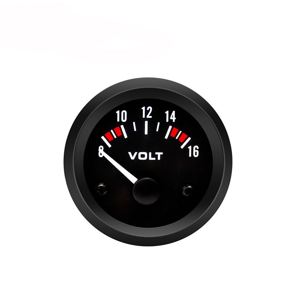 Car Accessories 2" Automobile Car Gauge 52mm 8~16V Vehicle Meter Fuel Voltmeter/Oil Press Car Gauges