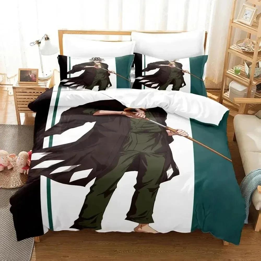 

Anime Bleach Urahara Kisuke Bedding Set Duvet Cover Sheet Printed Bed Set Pillowcase Bed Full Queen King Size Comforter Bedroom 70x133cm 2pcs