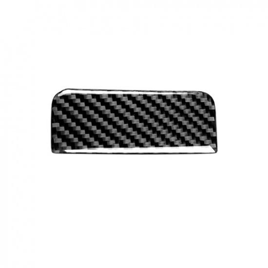 Carbon Fiber Interior Glove Box Handle Cover Trim For Mitsubishi Lancer 2008-15