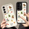 Christmas Tree Snowman Pattern Phone Case For Samsung Galaxy S25 Edge S24 FE S23 S22 Ultra Plus A17 A56 A36 A16 A15 A55 A54 A53 5G Soft Phone Cover