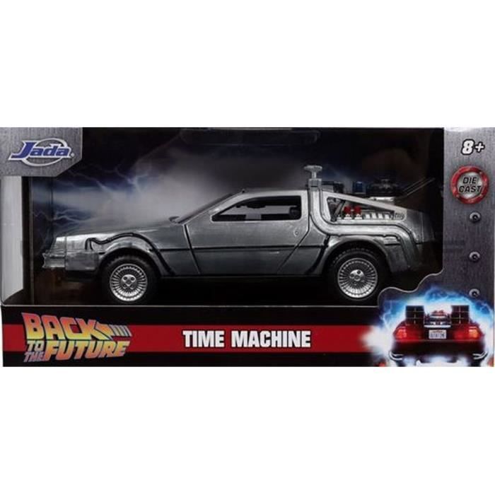 Sammler-Miniaturauto - DE LOREAN Zurück in die Zukunft I - Silber - 1/32 - JADA TOYS
