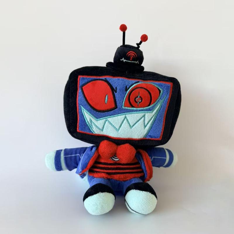 New Hazbin El Plush Vox Plushies Cartoo Figures Anime Dolls Plushies Stuffed Doll Peripherials Kid Toys Birthday Gifts