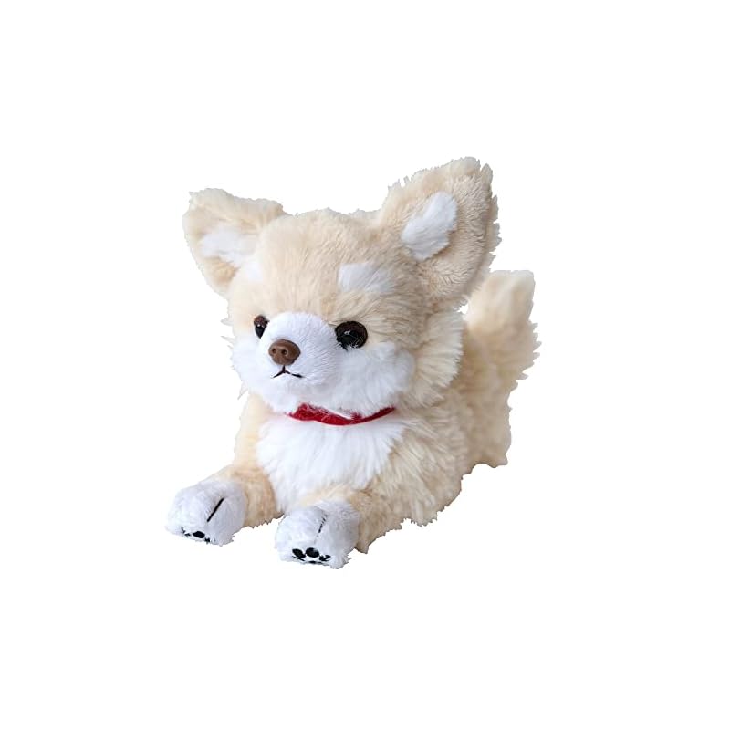 Sun Lemon Chihuahua Lap Dog CR SS 14 x 26 x 13cm Plush Animal Cute Dog P-8062