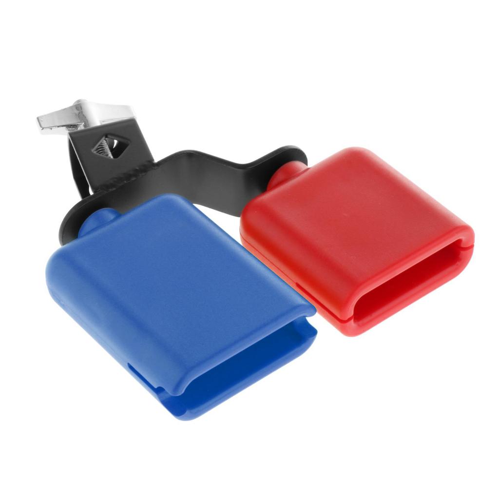 Sound Knocker Drum Part Musical Instrument Cowbell Double Mounted Accessories