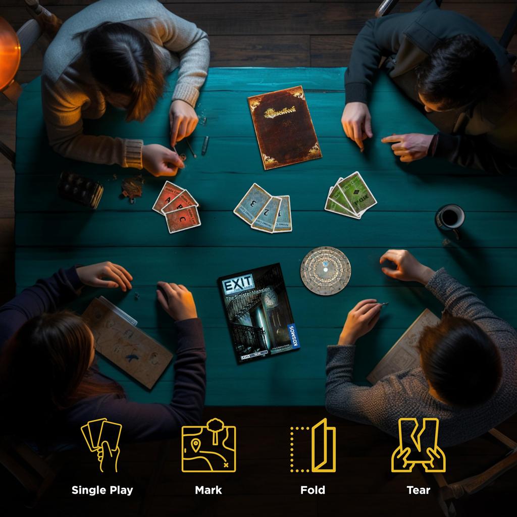 Sinister Thames Kosmos The Sinister Mansion Multiplayer Game (The Mansion) - & Exit