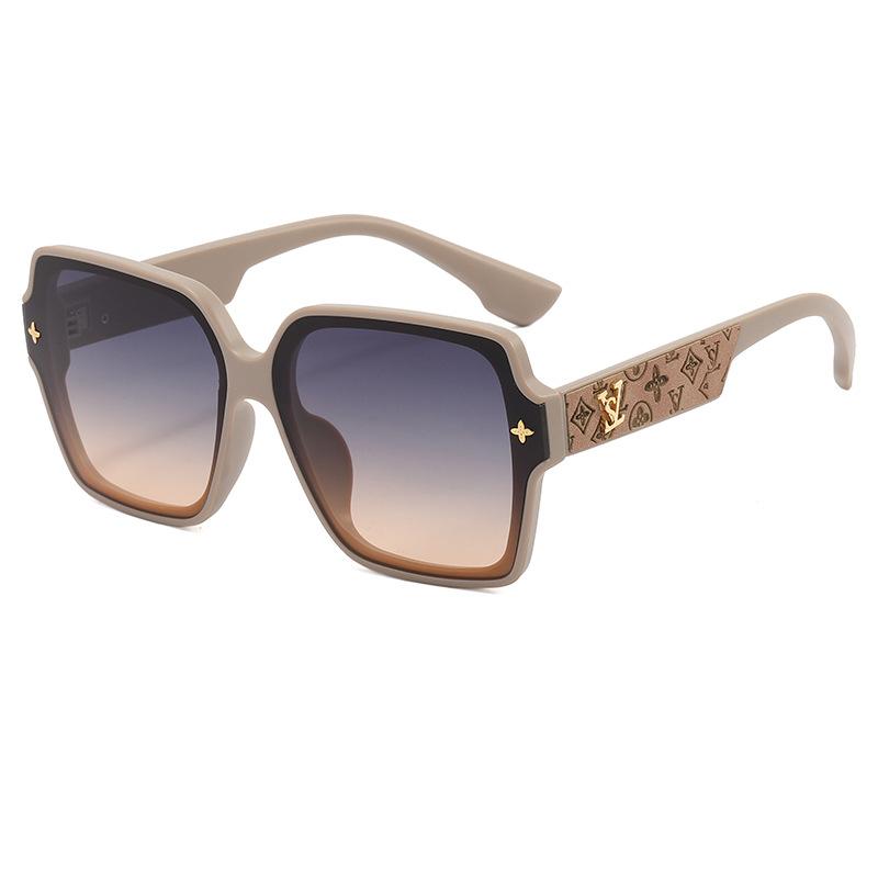 Korean Big-name Sunglasses Internet Celebrities Big-frame Glasses UV-proof Sunglasses Women's High-quality Advanced Sense